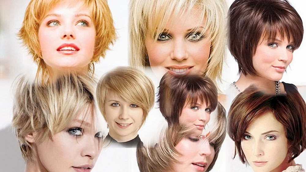 Kaskadenhaarschnitt für kurze Haare