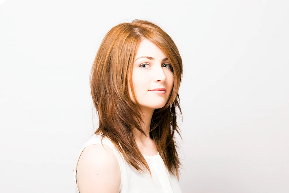 Rhapsody Cascade Haarschnitt für mittellanges Haar Haarschnitte