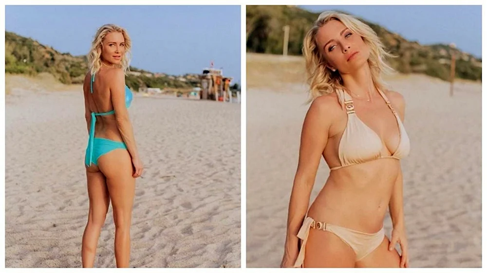 Ekaterina Morgunova im Bikini