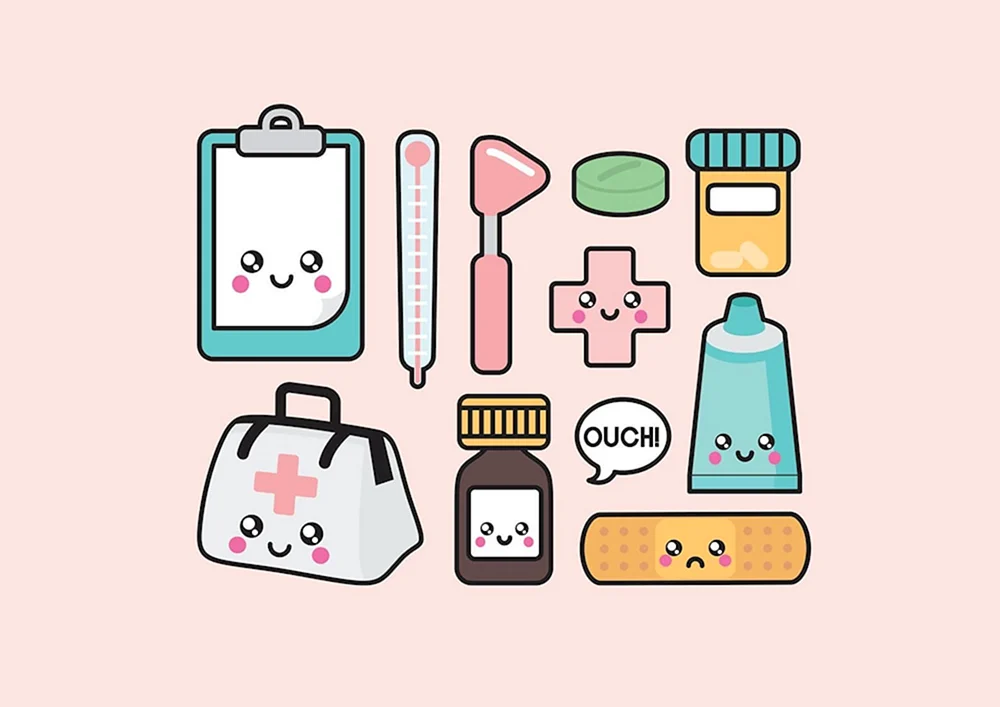 Kawaii Bilder Aufkleber