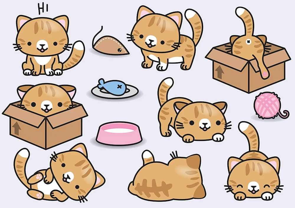 Kawaii Bilder zum Zeichnen