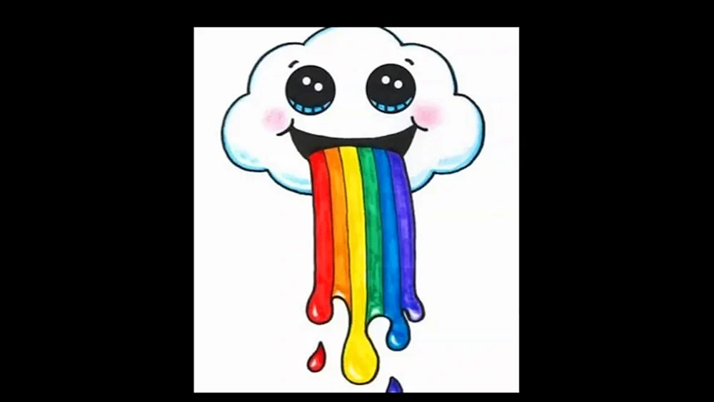 Regenbogen Zeichnung