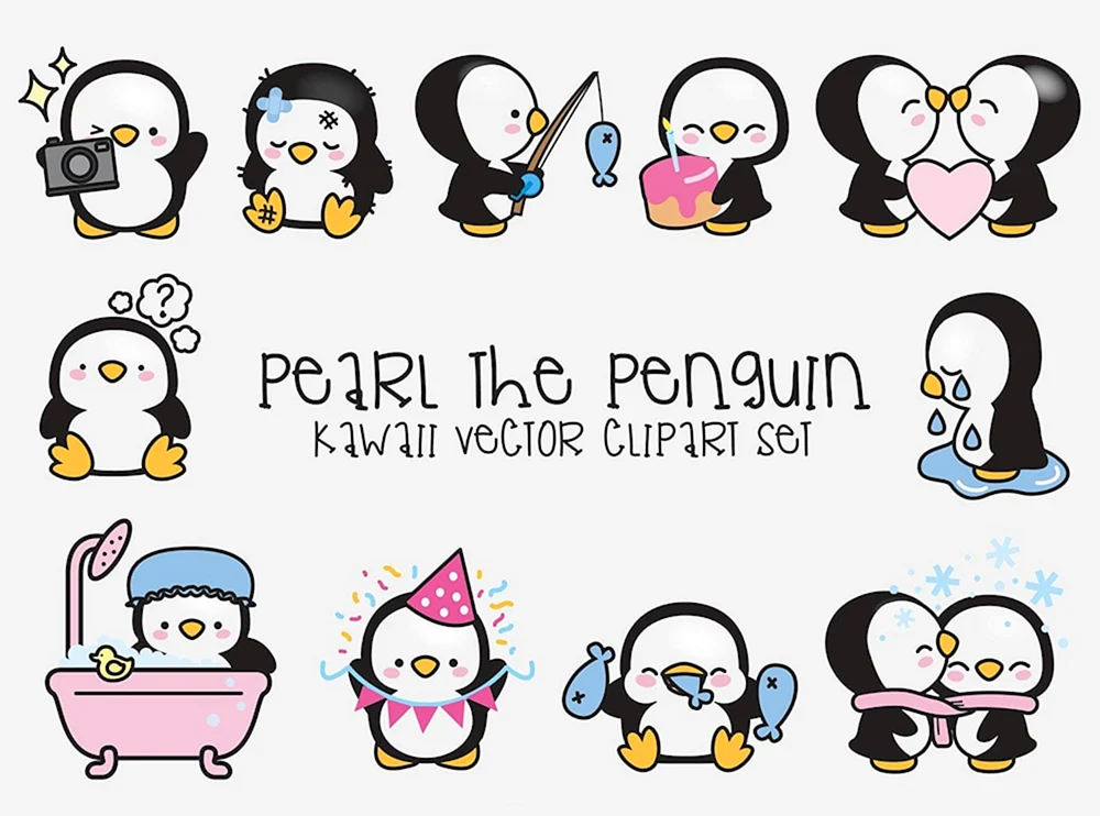 Kawaii Pinguin