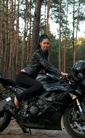 Kawasaki Damenmotorrad
