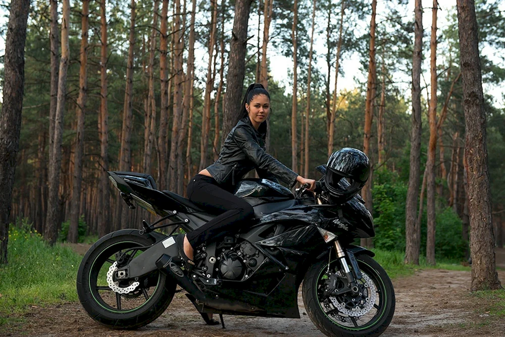 Kawasaki Damenmotorrad