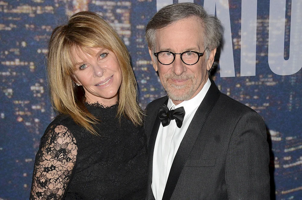 Kate Capshaw und Steven Spielberg