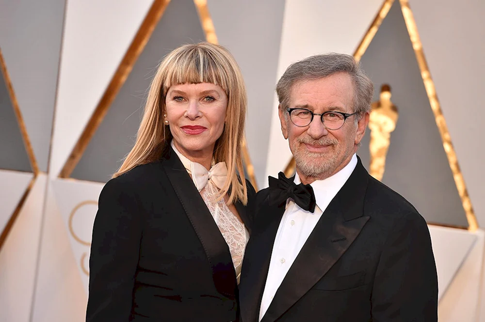 Kate Capshaw und Steven Spielberg