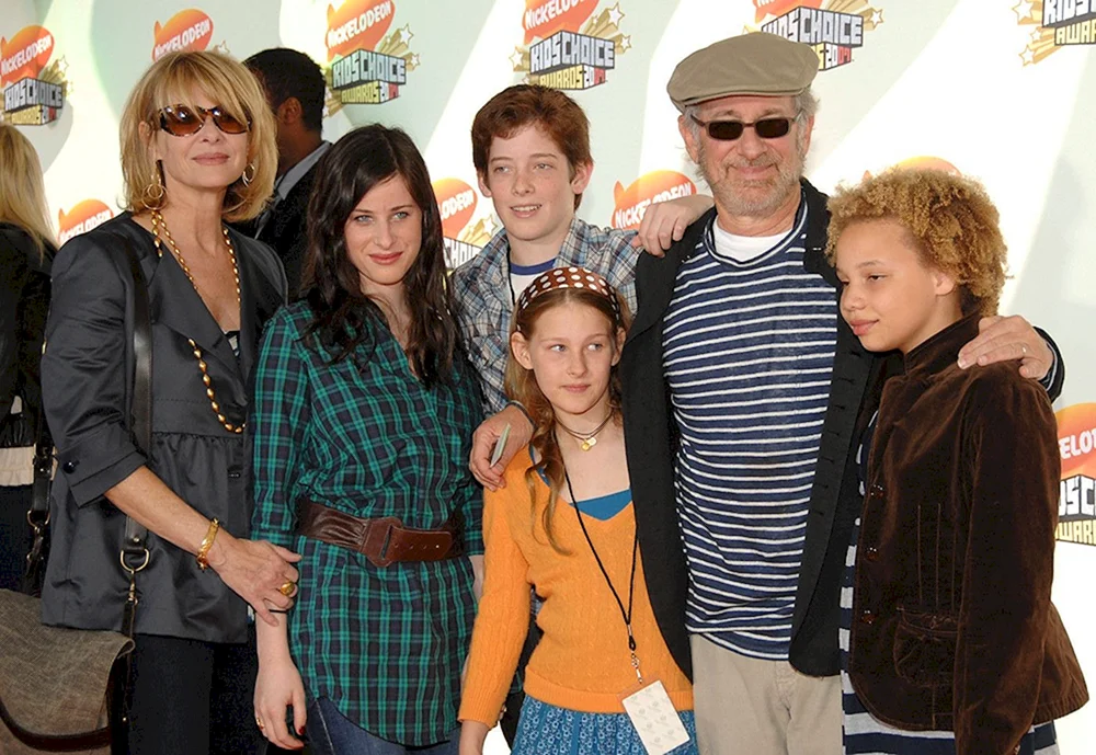 Steven Spielberg und seine Frau