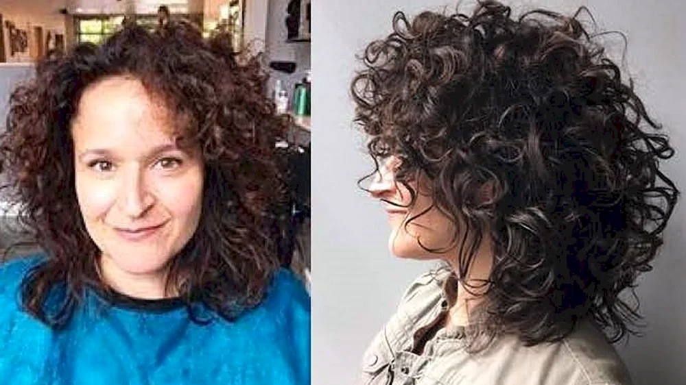 Botox für lockiges Haar