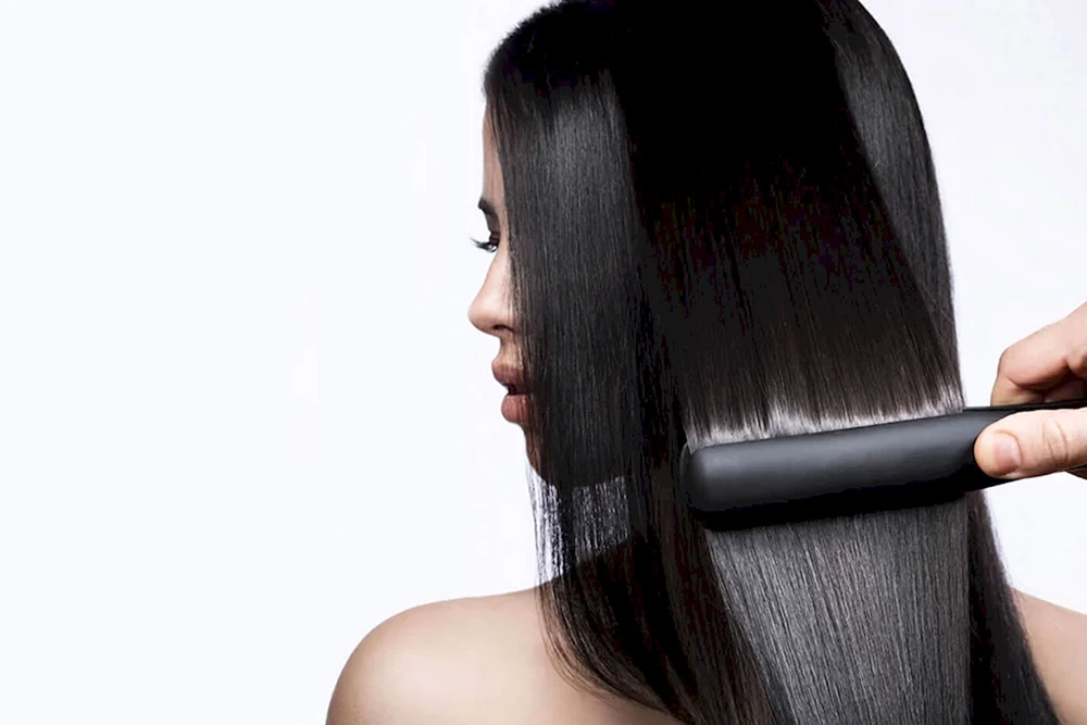 Keratin Haarglättung