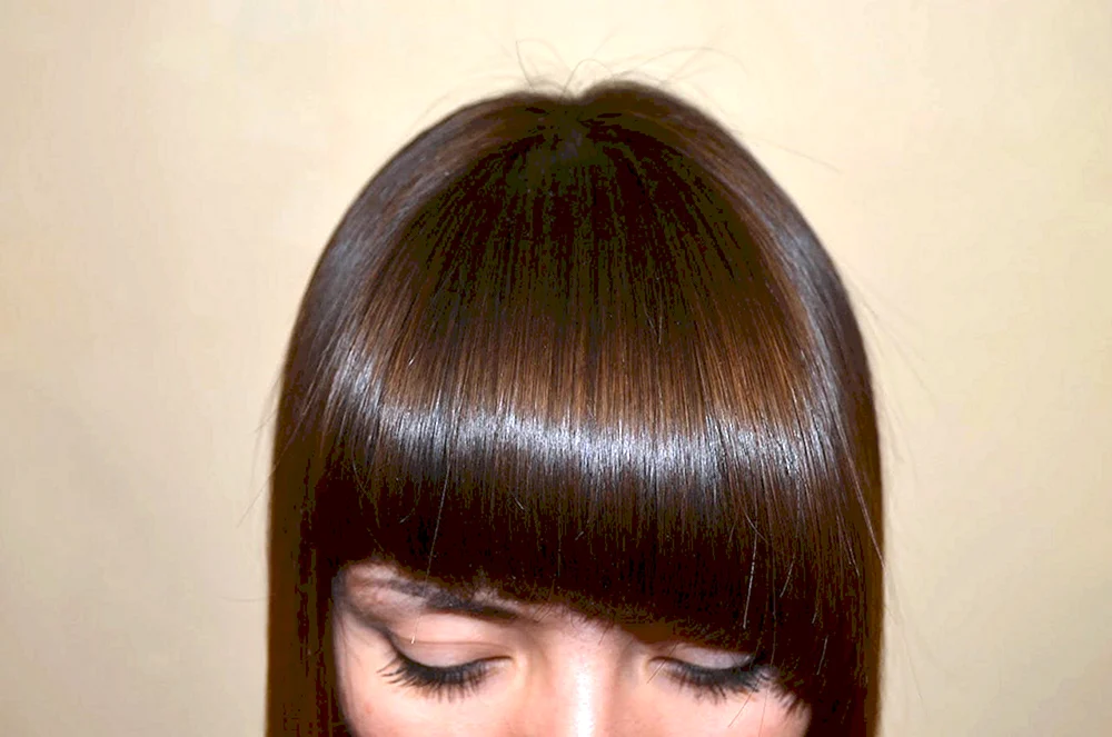 Keratin Fransen glätten