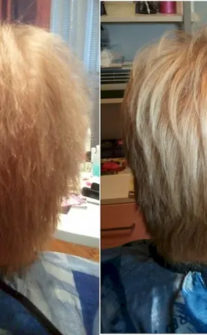 Keratin Glättung für kurzes Haar