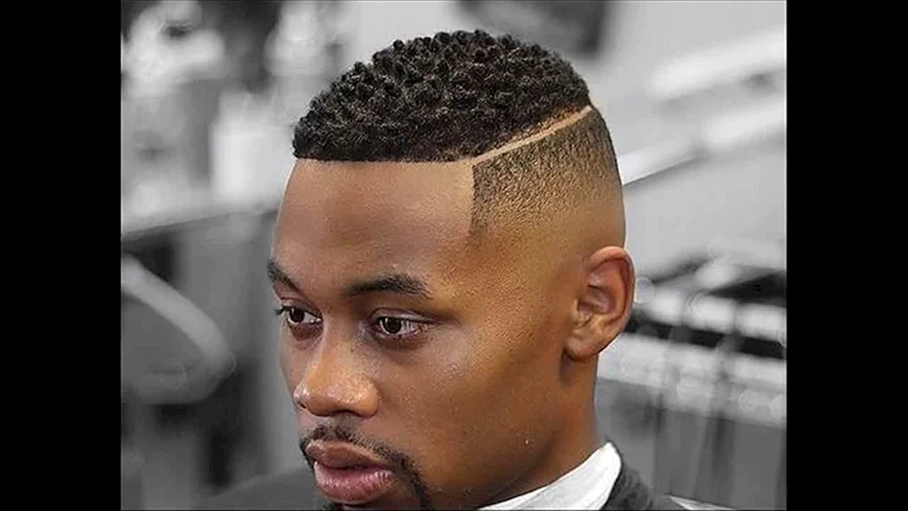 Curly fade