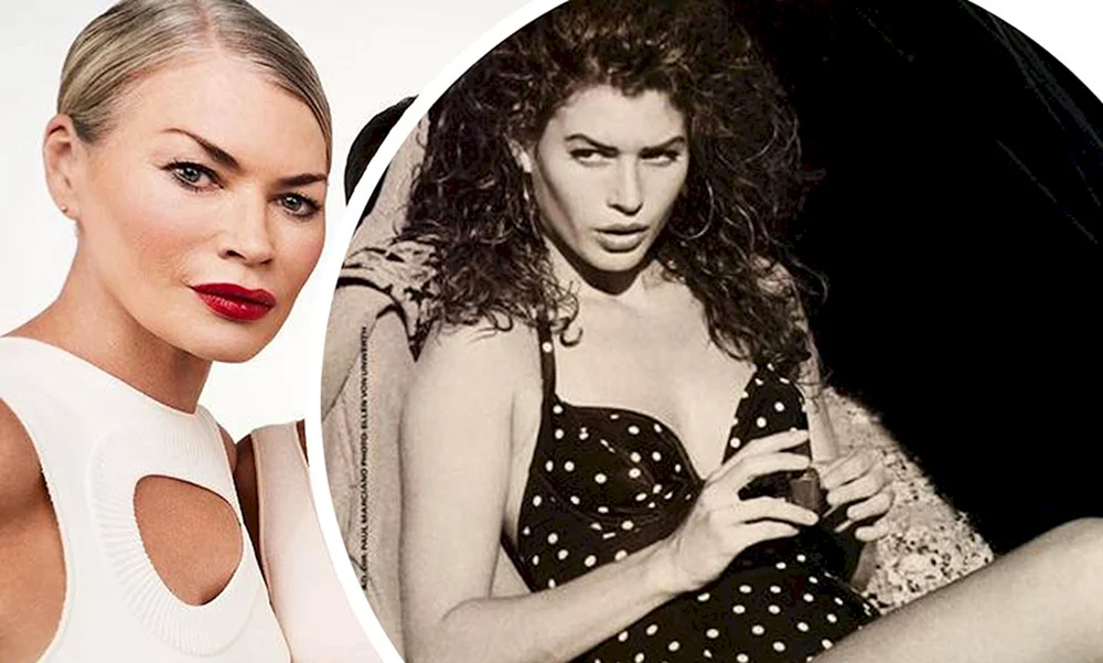 Carrie Otis und Linda Evangelista