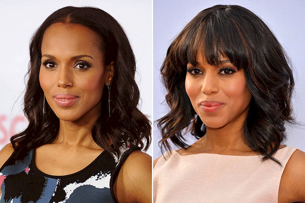 Kerry Washington mit Pony