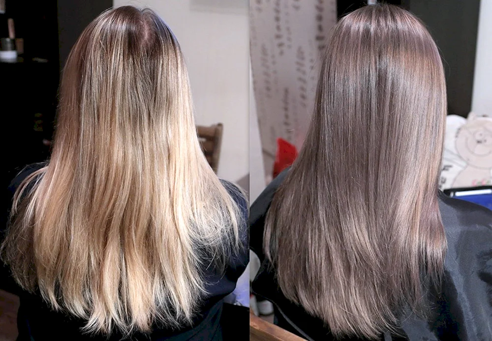 Kältere Schattierungen von Blond.
