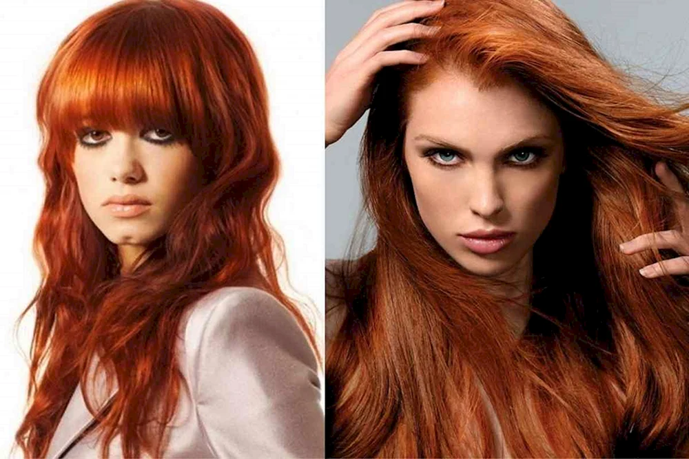 Rotes Haar