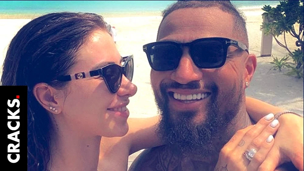 Kevin Prince Boateng und Frau