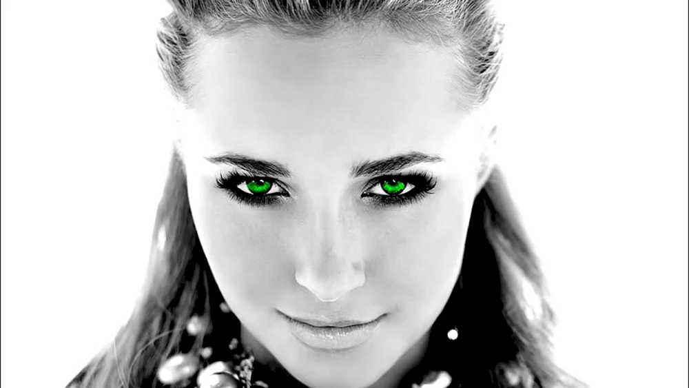 Hayden. Panettiere blonde grüne Augen
