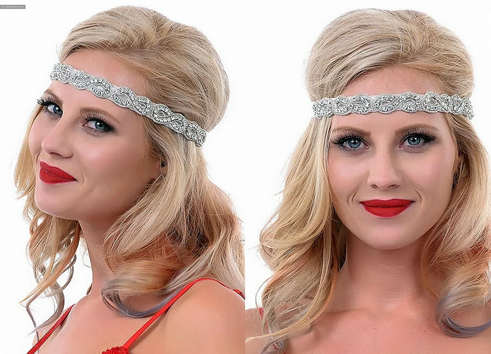 Gatsby Frisur mit kalter Welle