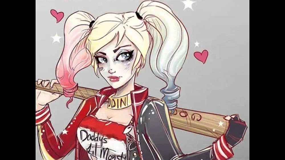 Harley Quinn Makeup