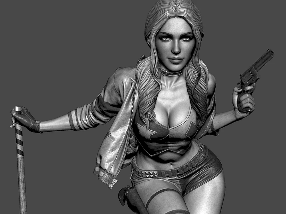 Harley Quinn art