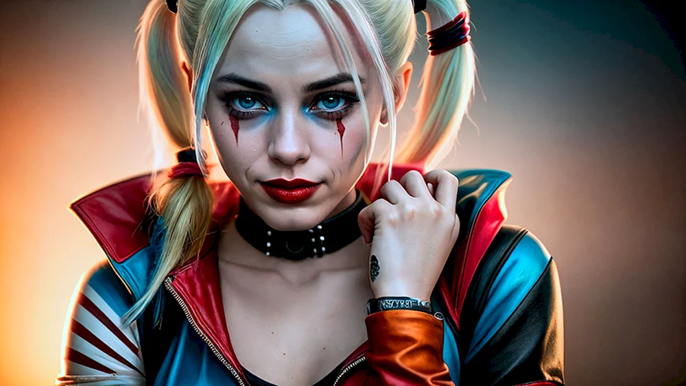 Harley Quinns Haarschnitt. Quinn