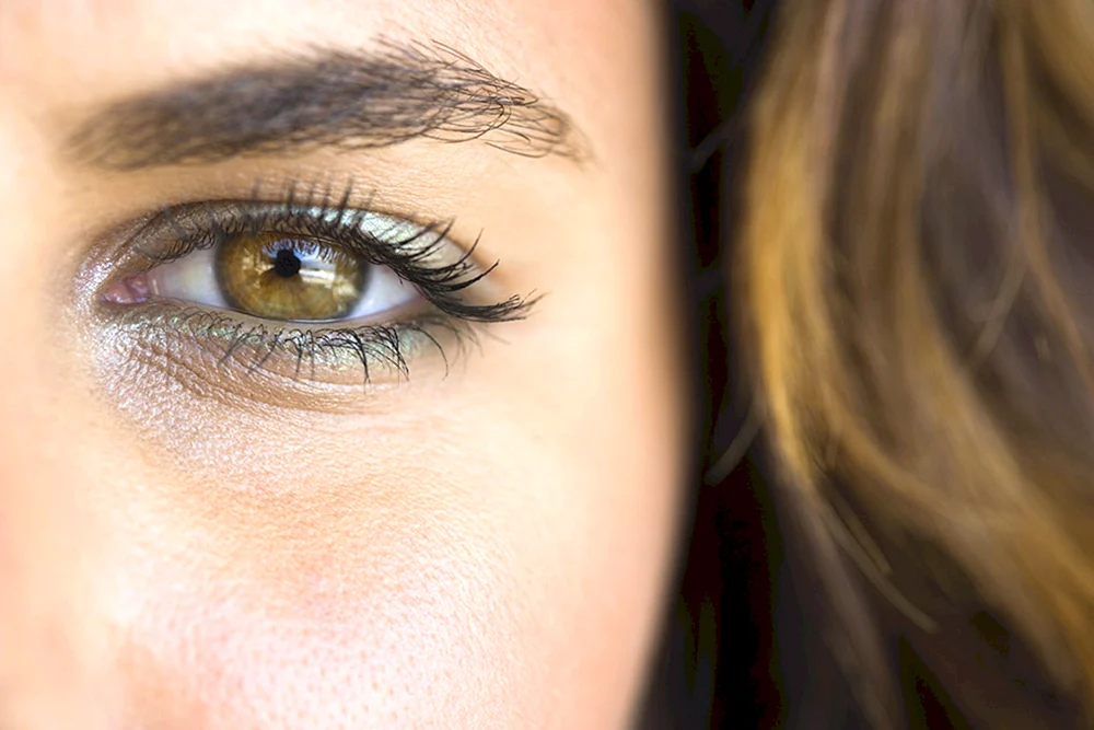 Pflege grüne Augen