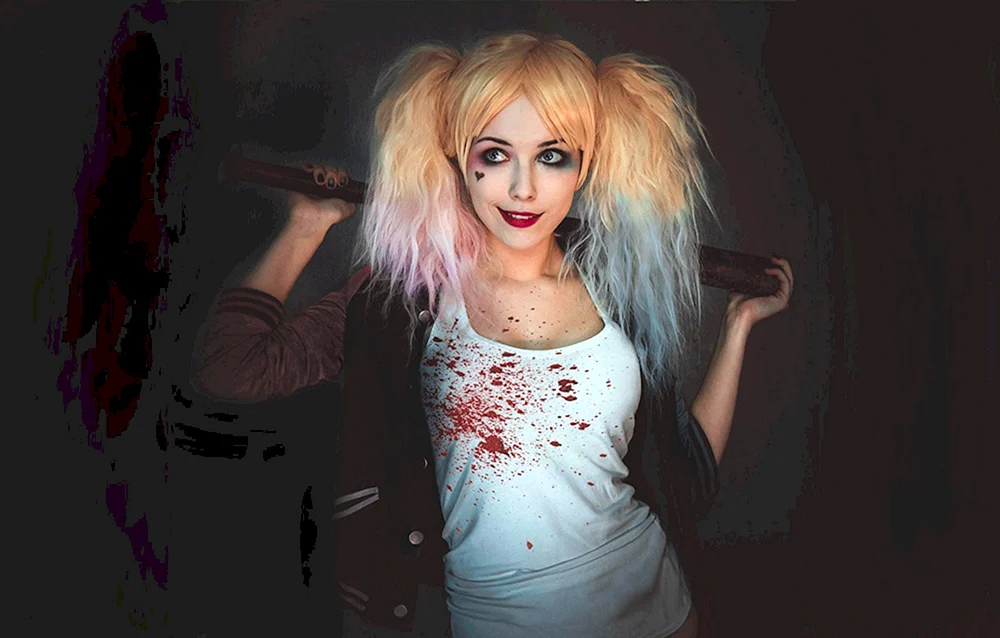 Harley Quinn Quinn Makeup