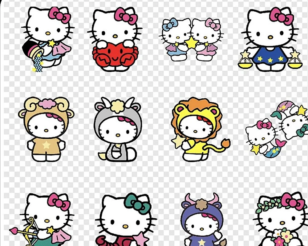 Hello Kitty Aufkleber