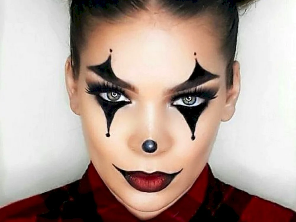 Halloween Harlekin Grimm