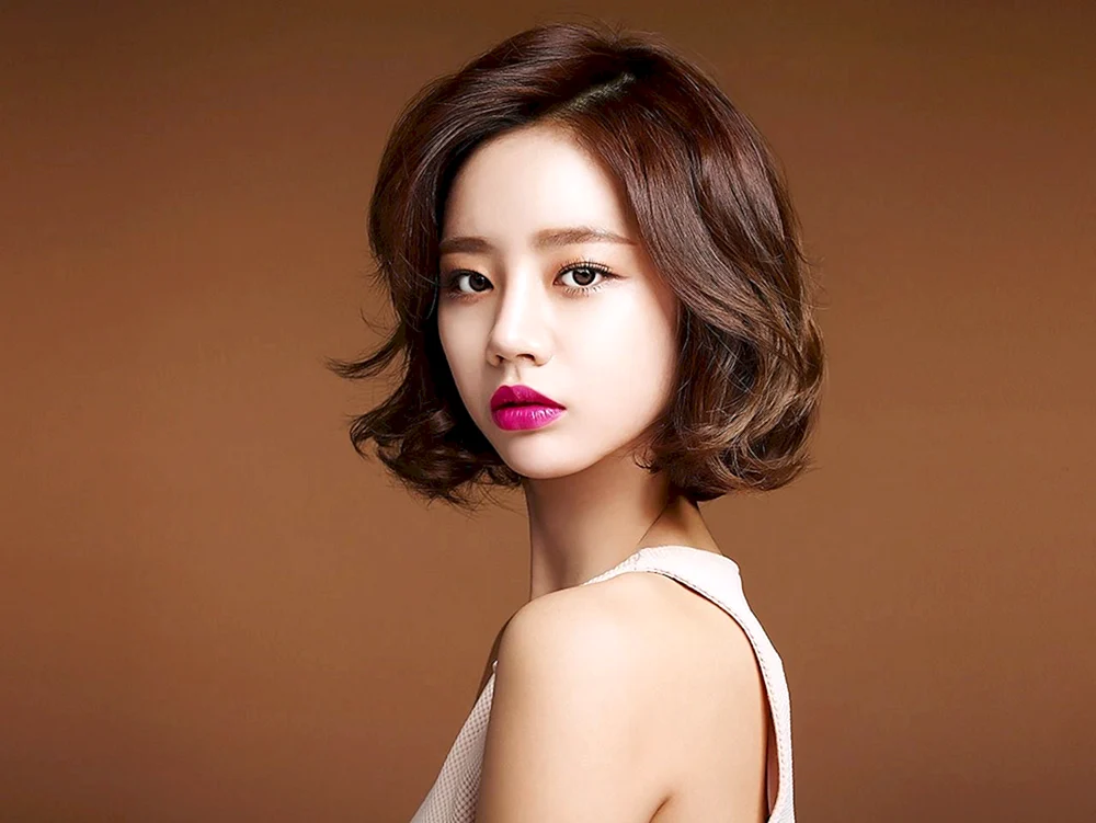 Koreanische Tomboy Frisur Pixie