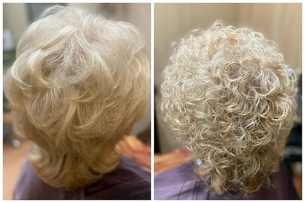 Locken auf einem Bob