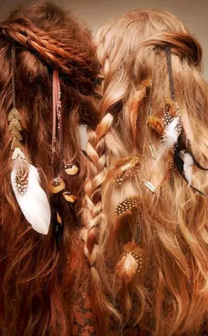 Hippie Chic Frisur