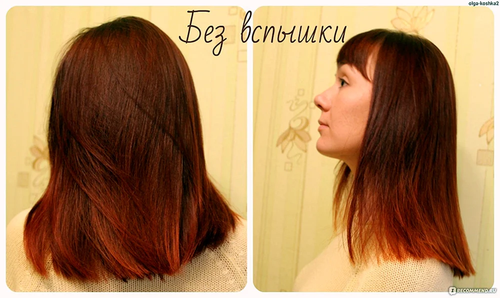 Henna für Haare.