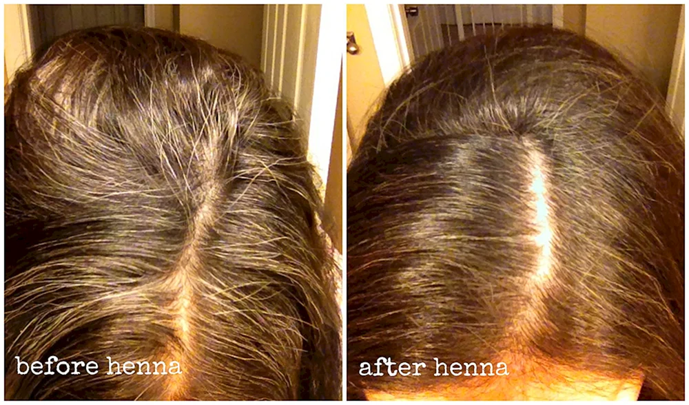 Nagel Henna Haare färben für graue Haare