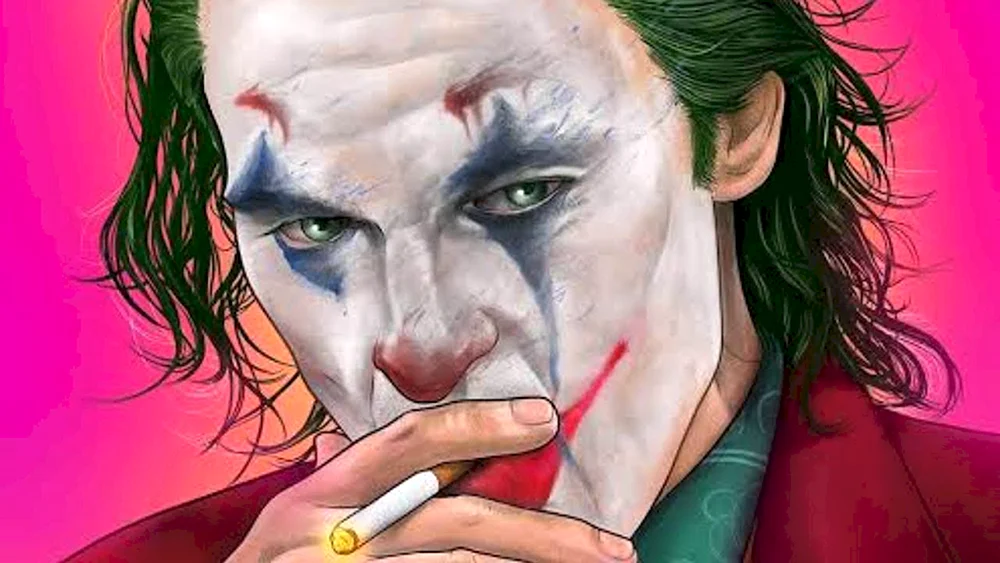Joker hit Ledger Kunst