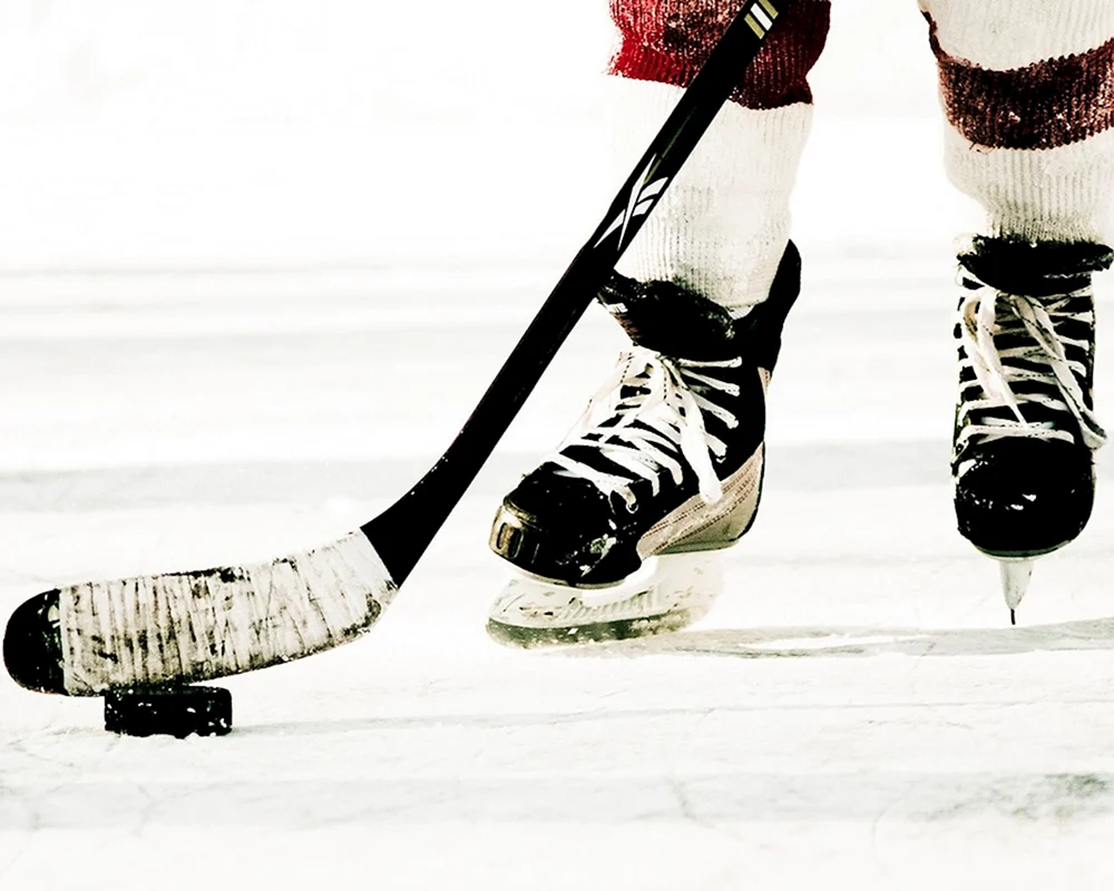 Poster mit Eishockeyspielern