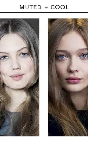 Kalter Sommer Farbtyp von Looks