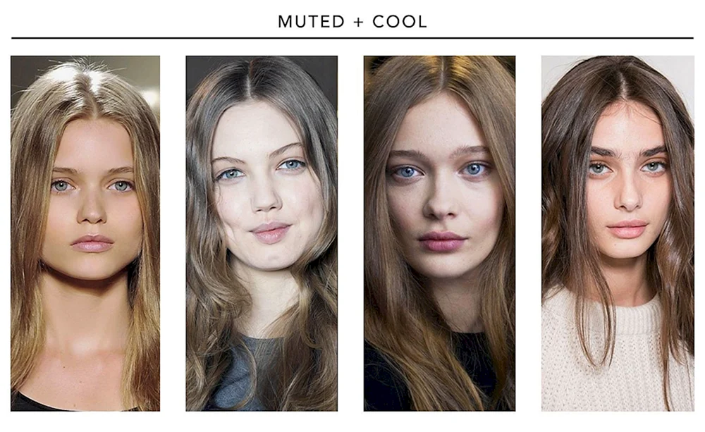 Kalter Farbtyp Look Sommer