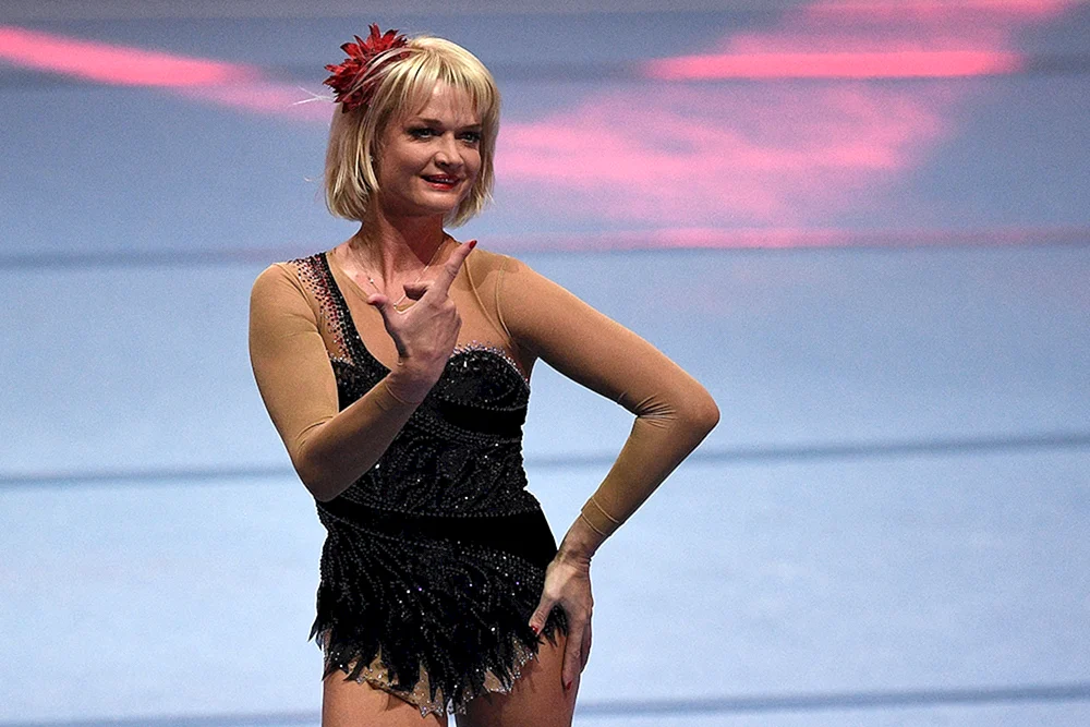 Svetlana Khorkina Olympiasiegerin