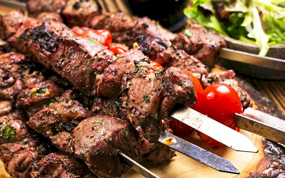 Khorovats armenisches Kebab