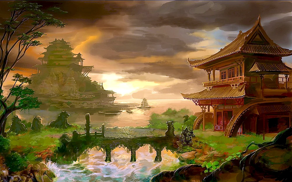 Chinesische Fantasiekunst