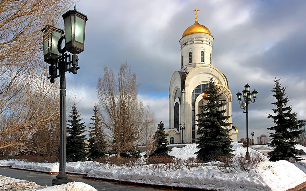 Die Kirche des Heiligen Georgs des Siegreichen Belgorod
