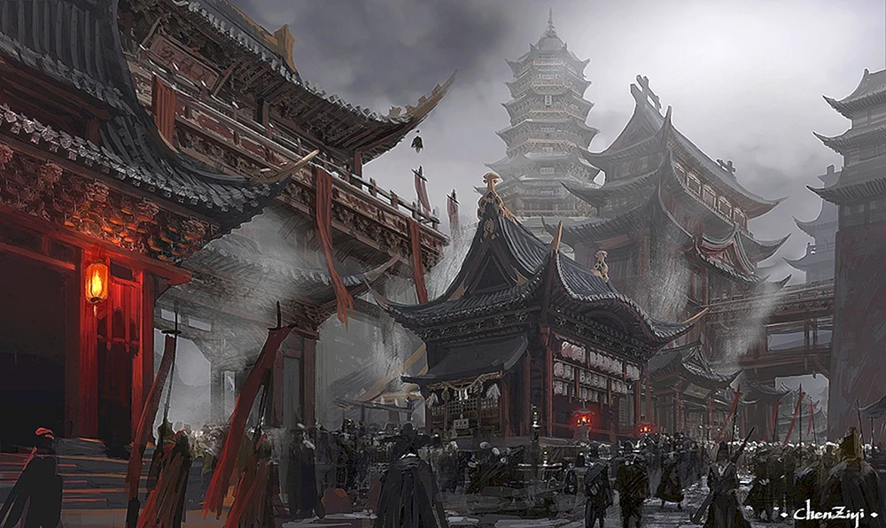 Chinesischer Stil Hintergrund