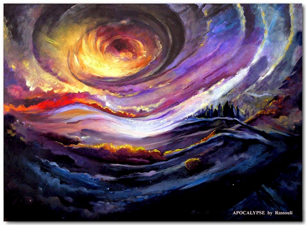 Bob Eggleton Gemälde Weltraum