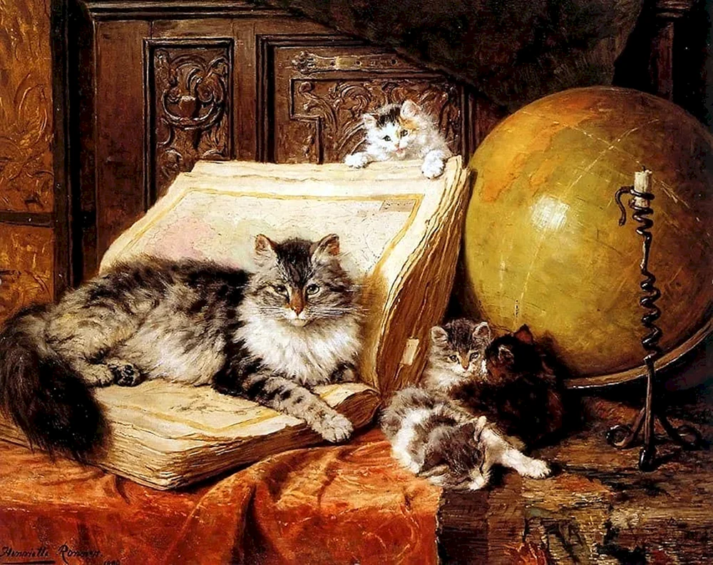 Künstlerin Henriette Ronner Knip