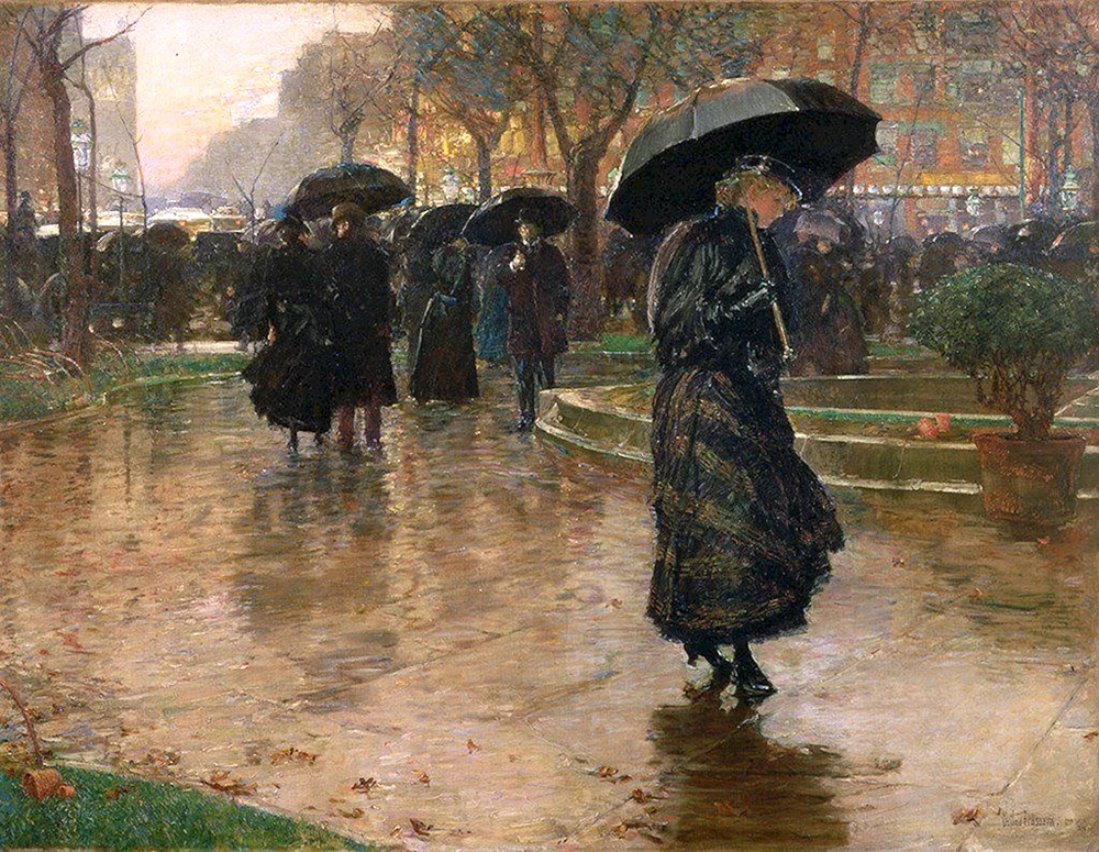 Künstler Gustave Caibotte Gemälde