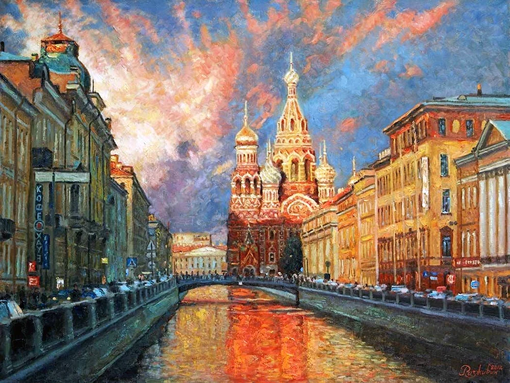 Künstler Igor Vladimirovich Razzhivin St. Petersburg