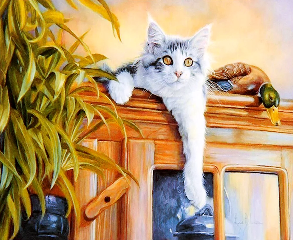 Malerin Lucy Bilodeau